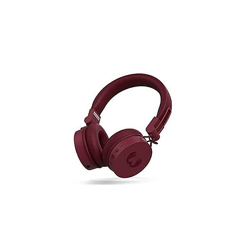 FRESH 'N REBEL Fresh n Rebel Casque Bluetooth sans Fil avec 15 Heures d autonomie, Pilote 40 mm, Pliable et Compact Caps 2 sans Fil Ruby Red