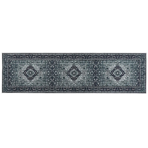 Beliani Tapis gris 80 x 300 cm VADKADAM