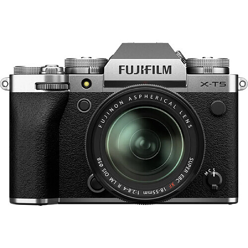 FUJIFILM X-T5 appareil photo sans miroir avec objectif 18-55 mm (argent)