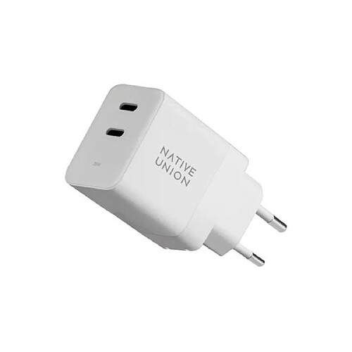 NATIVE UNION Chargeur Fast GaN Power Delivery 35W Blanc