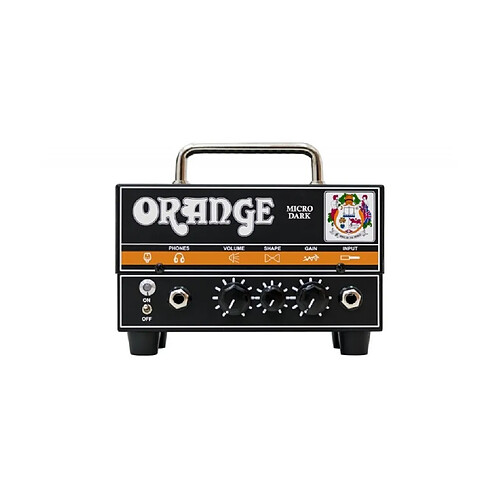 Orange MD - Tête d'ampli guitare Micro Dark - 20W