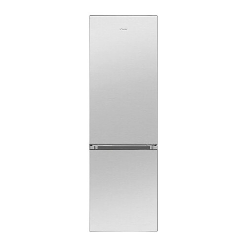 Réfrigérateur et congélateur 269L inox Bomann KG184-1-inox