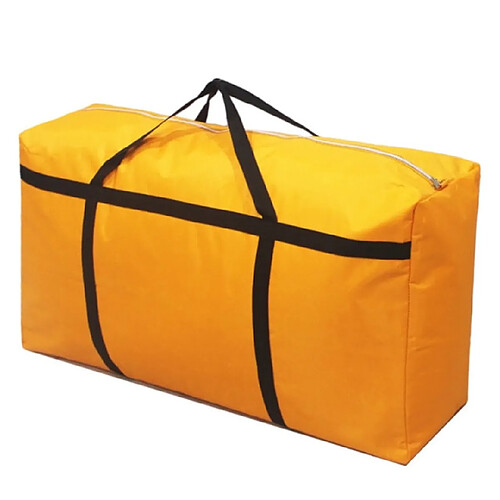 Universal Sacs de voyage surdimensionnés Sacs à bagages Sacs de rangement pour habitations mobiles de grande capacité Sacs à main Sac à gouttes & 124 ; Sac de rangement pliable (orange)