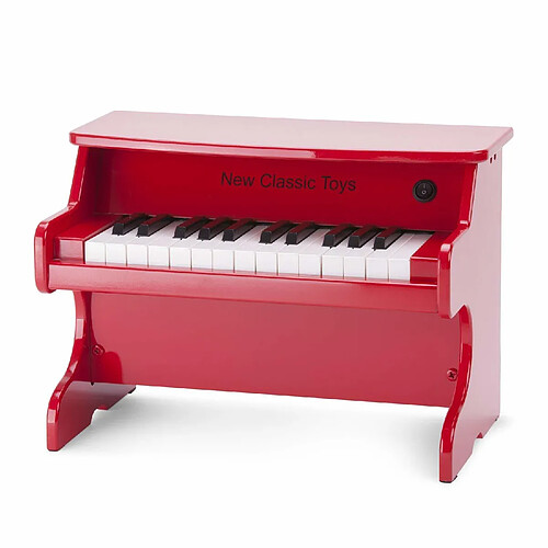 New Classic Toys Piano Electronique rouge - 25 touches