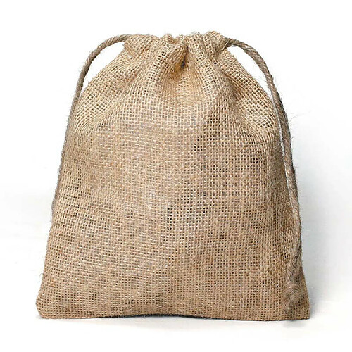 Graines Créatives Sac en toile de jute - 18 x 21 cm