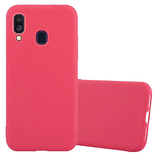 Cadorabo Coque Samsung Galaxy A40 Etui en Rouge