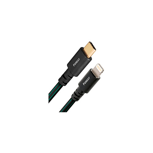 Audioquest Forest USB-C vers Lightning - Câble USB-C vers Lightning de 1,5 m