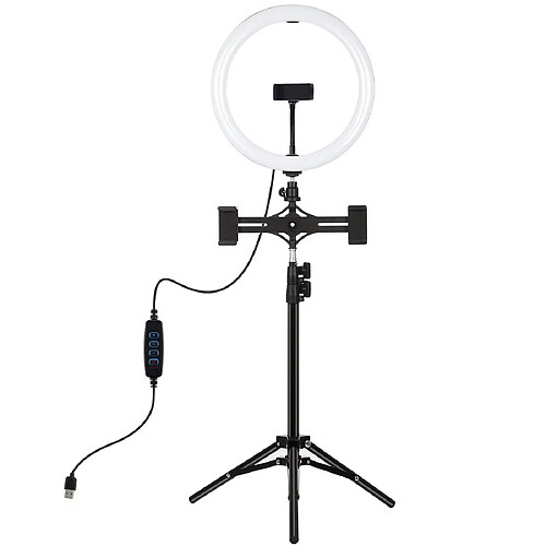 Yonis Ring Light LED 30cm Trépied 1.1m Portable