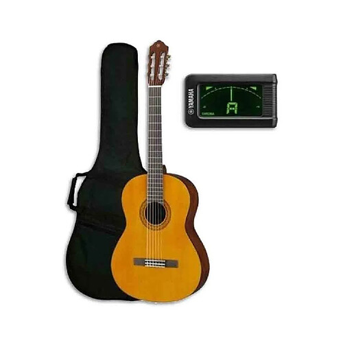 Yamaha C40 P STANDARD - Pack guitare classique + housse + accordeur