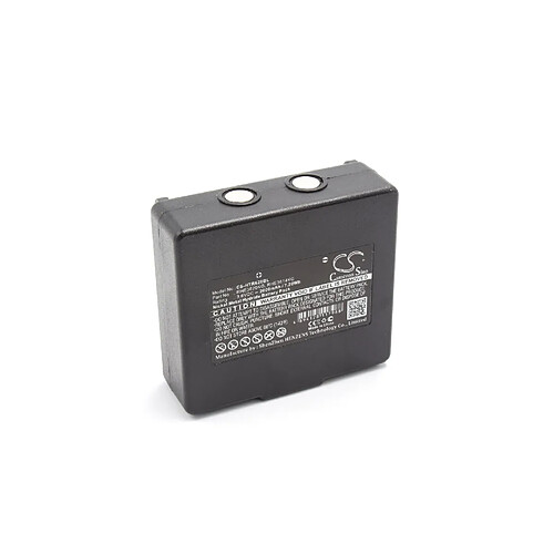 vhbw NiMH batterie 2000mAh (3.6V) pour télécommande pour grue comme Hetronic 68300900, 900, HE900, KH68300990, Mini EX2-22, RHE3614KG, RHE3620KG