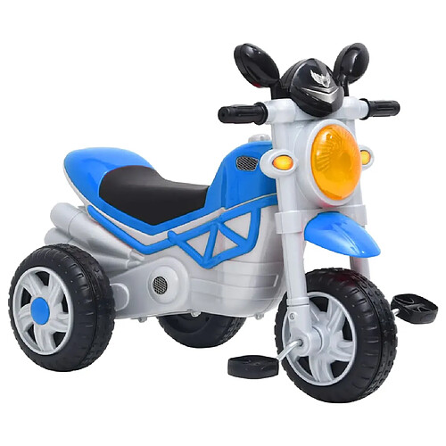 vidaXL Tricycle pour enfants Bleu