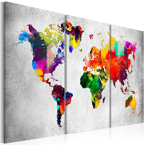 Artgeist Tableau - Artistic World - Triptych [60x40]