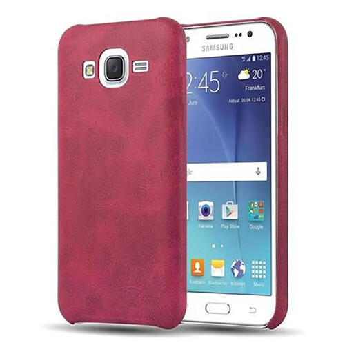 Cadorabo Etui Samsung Galaxy J5 2015 en Rouge Coque