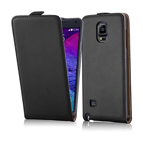 Cadorabo Coque Samsung Galaxy NOTE 4 Etui en Noir