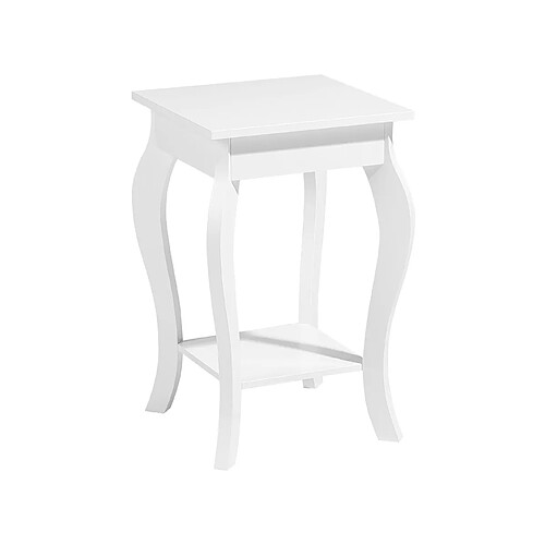 Beliani Table appoint blanche AVON