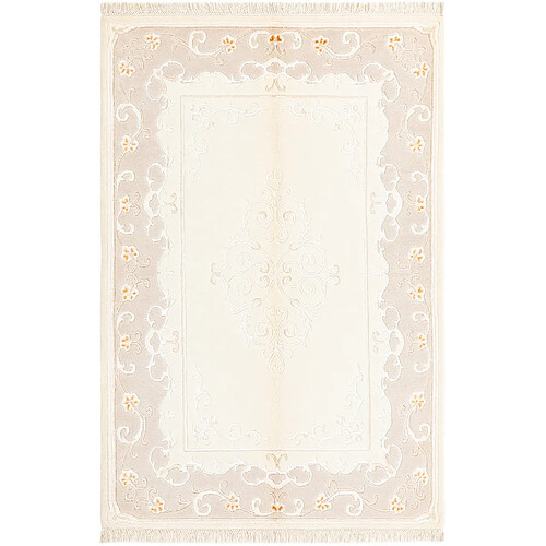 Vidal Tapis de laine 183x122 beige Darya