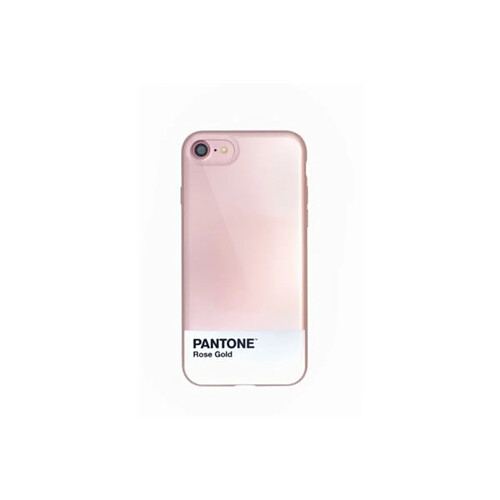 Coque PANTONE iPhone 7 bumper rose doré