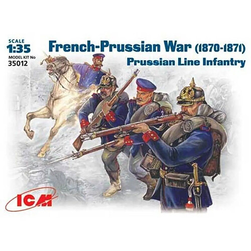 Icm Figurine Mignature Prussian Line Infantry