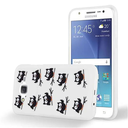 Cadorabo Coque Samsung Galaxy J5 2015 Etui en Blanc