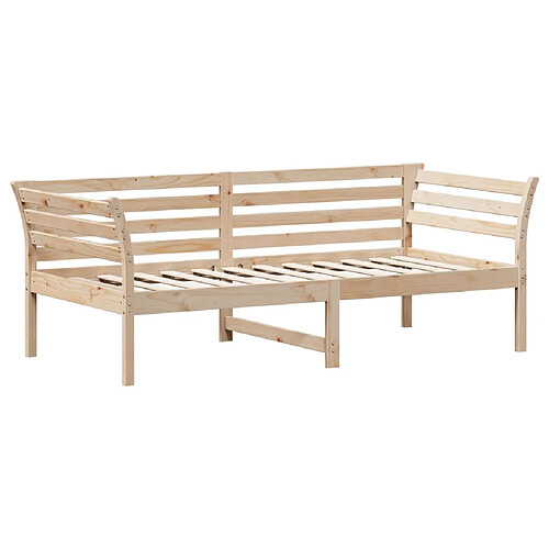 Maison Chic Lit d'appoint | Lit de jour | Lit de repos 90x190 cm Bois de pin massif -GKD76720