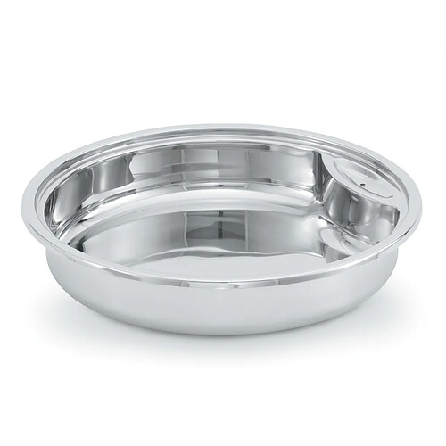 Bac Alimentaire Inox Rond pour Chafing Dish Inox - Pujadas