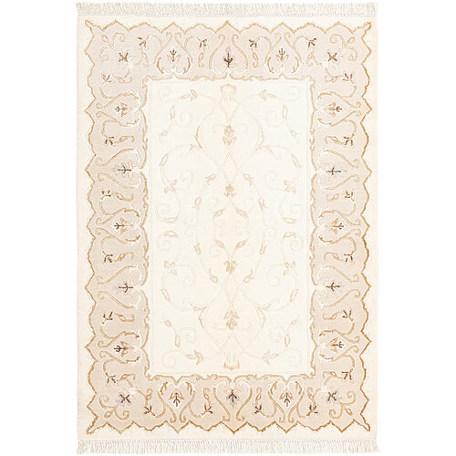 Vidal Tapis de laine 178x122 beige Darya