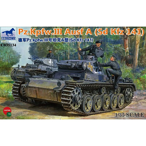 Bronco Models Maquette Char Pz.kpfw. Iii Ausf. A (sd Kfz 141)