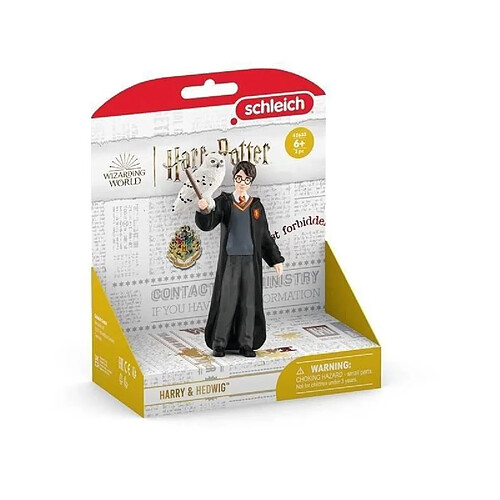 SCHLEICH - Harry et Hedwige - 42633 - Gamme Harry Potter