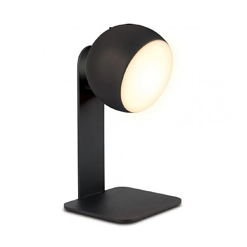 faro Lampe LED intégré Magnet Polycarbonate,aluminium,acier Opale,noir 22 Cm