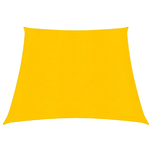 ComfortXL Voile D'ombrage 160 G/m² Jaune 3/4x3 M Pehd