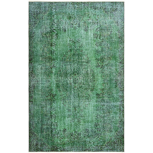 Vidal Tapis de laine 277x175 vert Ultra Vintage