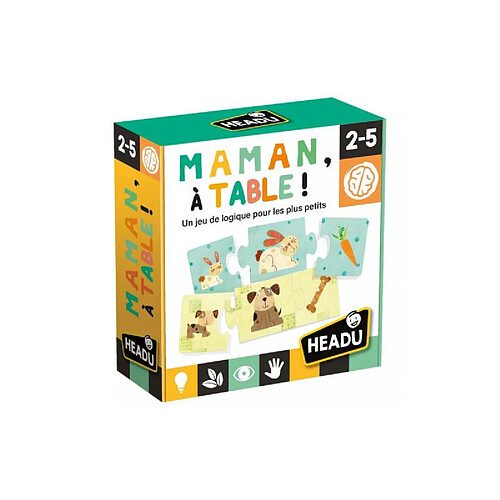 Jeu éducatif Headu Maman à table