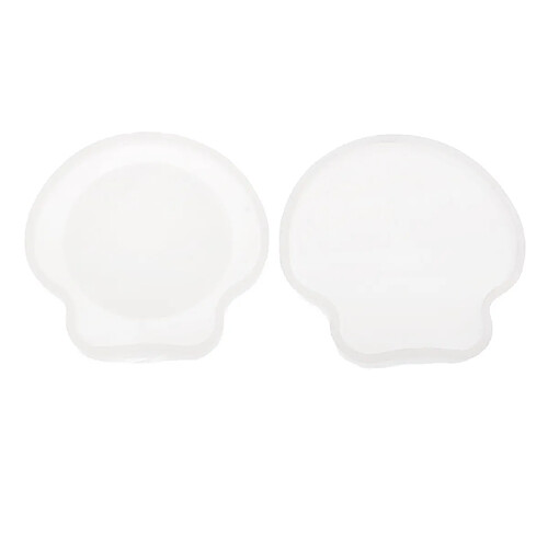 Moule en silicone maquillage miroir moules artisanat diy moule outils 7.5x1 cm shell