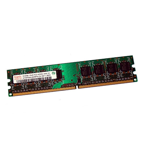 512Mo Ram HYNIX HYMP564U64BP8-C4 AB-T DDR2 240 PIN PC2-4200U 533Mhz 1Rx8 CL4 · Occasion