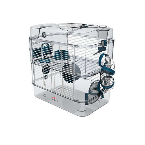 ZOLUX Cage pour petits rongeurs Rody 3 duo bleu.