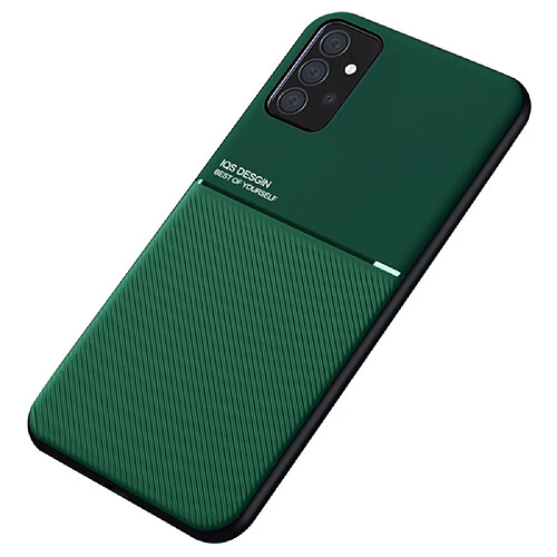 Coque en TPU + PU anti-rayures vert pour votre Samsung Galaxy A72 4G/5G