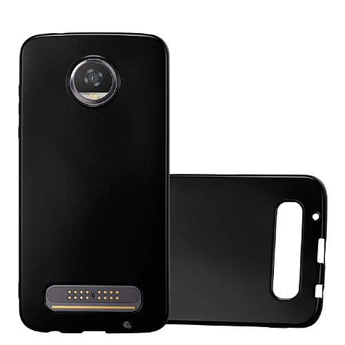 Cadorabo Coque Motorola MOTO Z2 PLAY / Z2 FORCE Etui en Noir