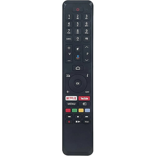 SANAG Rc43160 Telecommande Remplacee Convient Pour Jvc/Toshiba/Vestel/Techwood/Hitachi Tv 43Ua3A63Dg 49Ua3A63Dg 65Ua3A63Dg Lt43Va6900 Lt43Va6955 Lt43Va8900 Lt50Va6900P Lt55Va6900P Sub Ct-8556