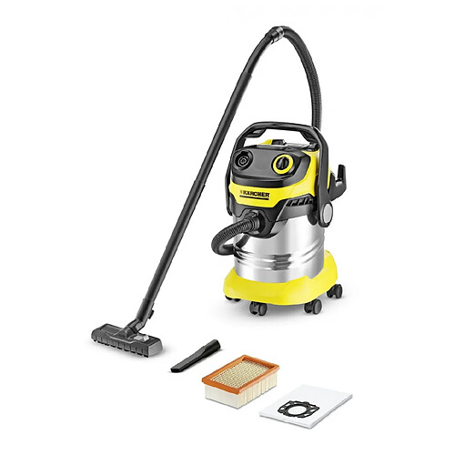 Kärcher WD 5 Premium Noir, Métallique, Jaune 25 L 1100 W