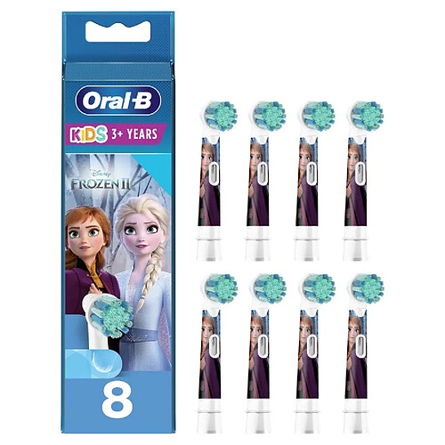 Braun Oral-B Kids 81748472 tête de brosses 8 pièce(s) Multicolore