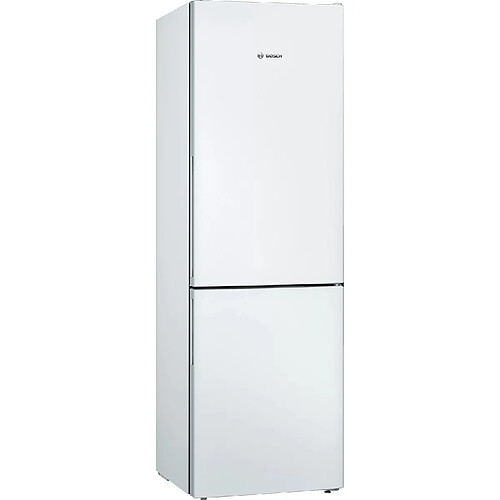 Réfrigérateur combiné 60cm 308l brassé blanc - kgv36vweas - BOSCH