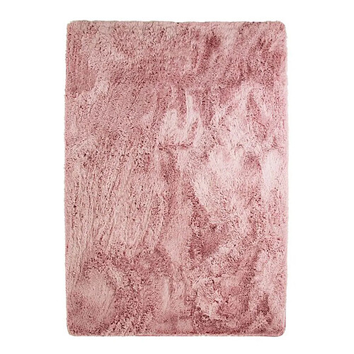 Thedecofactory NEO YOGA - Tapis lavable à base fine et souple extra doux rose 225x340