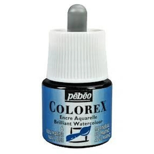 Pébéo Peinture 1 Flacon de 45 ml Bleu Turquoise