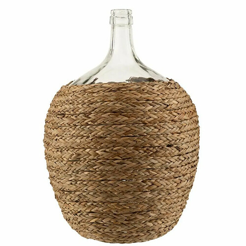 Paris Prix Vase Déco en Verre Couvert 53cm Naturel