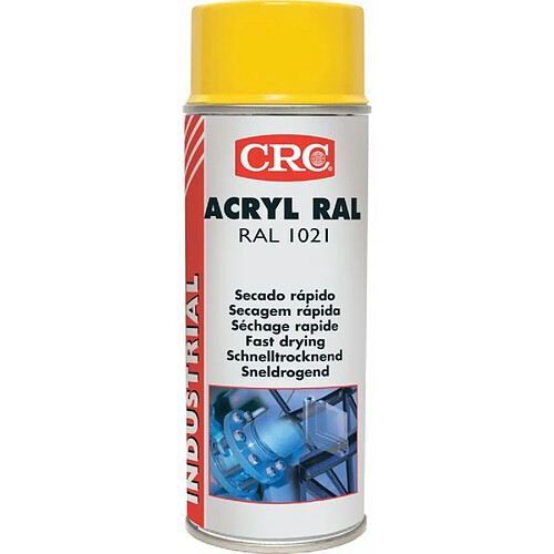 CRC Acrylique RAL 1021 Jaune - 400ml