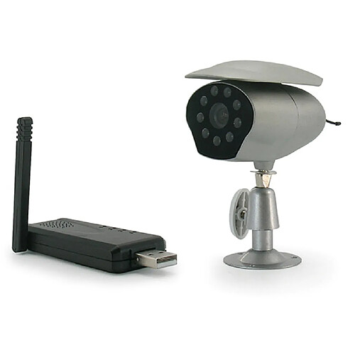 Camera de Surveillance Numérique Kit Sans Fil Vakt Portée 100 m Avidsen 123350