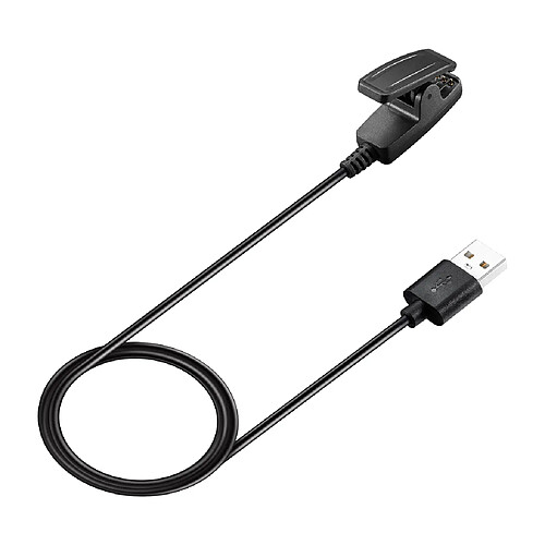 Pour Garmin Forerunner 35, 30, 735XT, 235, 230, 630, 645, Vivomove HR, approche S20, câble de pince de charge foreathlète 35J