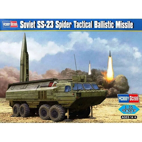 Hobby Boss Maquette Lance Missile Soviet Ss-23 Spider Tactical Ballistic Missile