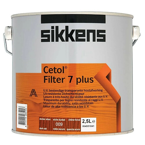 CETOL FILTER 7 PLUS CHÊNE FONCE 2,5L - SIKKENS