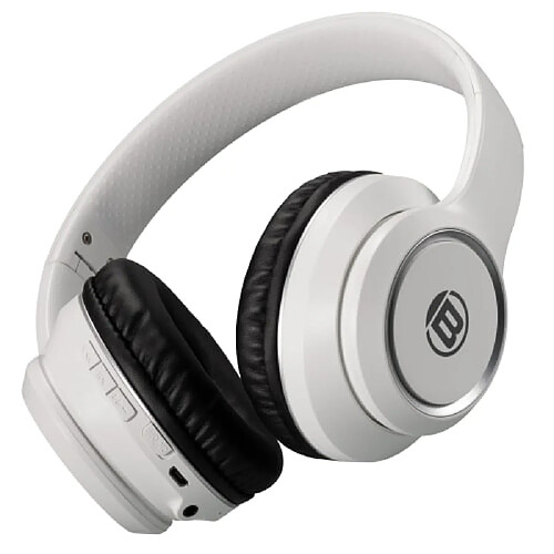 Bresser 3830100GYESL2 Casque Audio Sans Fil Bluetooth Circum-Auriculaire Blanc